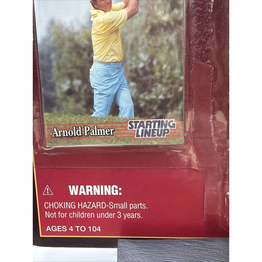Starting Lineup 1995 Golf Timeless Legends Arnold Palmer Figurine And Card 113